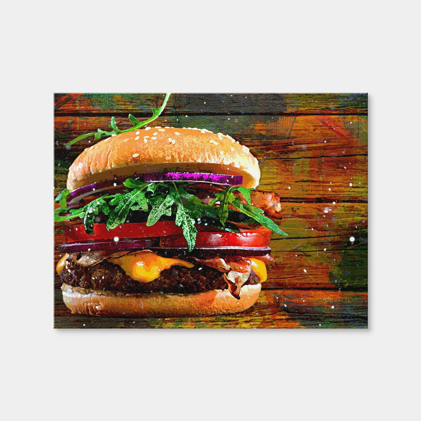 AUTO-MOCKUP WHITE | Hamburger | 1 Piece | Gallery Wrap Canvas | group=4x3