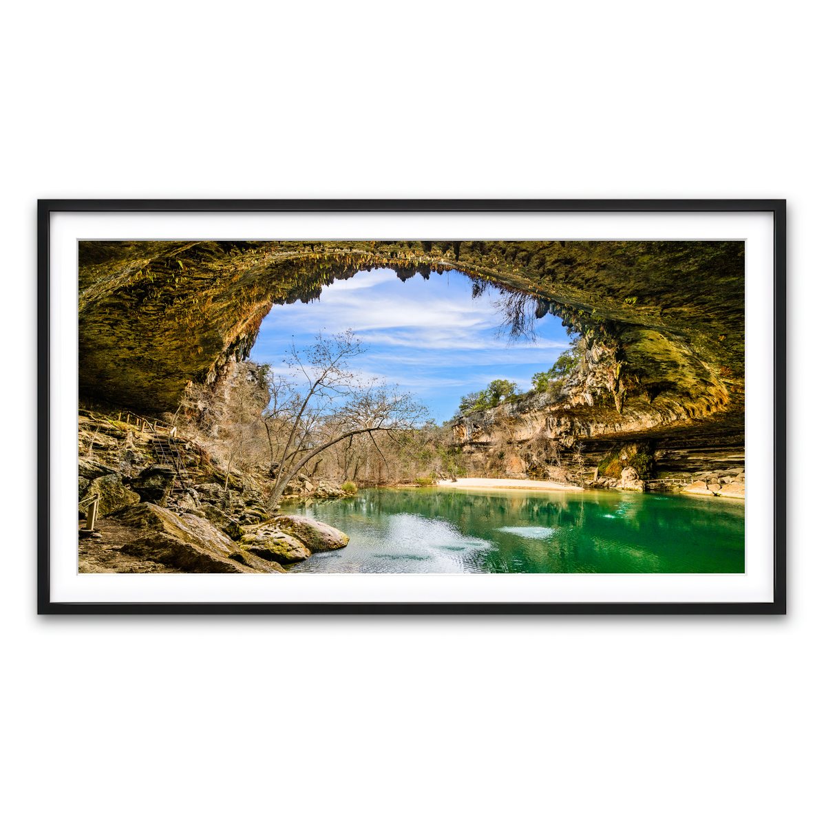 Framed Print 2x1 Black