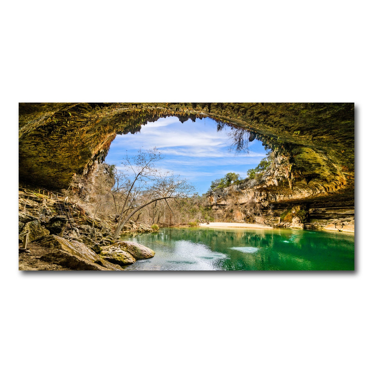 AUTO-MOCKUP WHITE | Hamilton Pool Preserve | 1 Piece | Gallery Wrap Canvas | group=2x1
