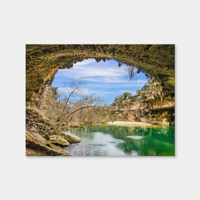 AUTO-MOCKUP WHITE | Hamilton Pool Preserve | 1 Piece | Gallery Wrap Canvas | group=4x3