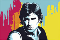 Han Solo Portrait Wall Art master image