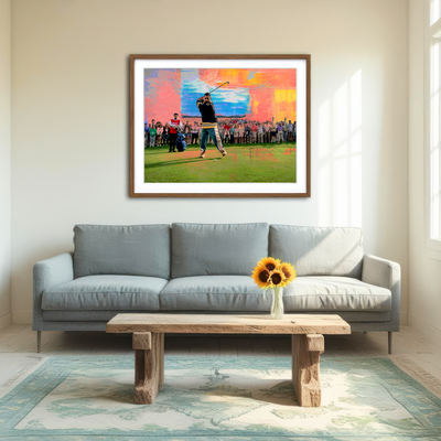 AUTO-MOCKUP ROOM | Happy Gilmore 2 Wall Art