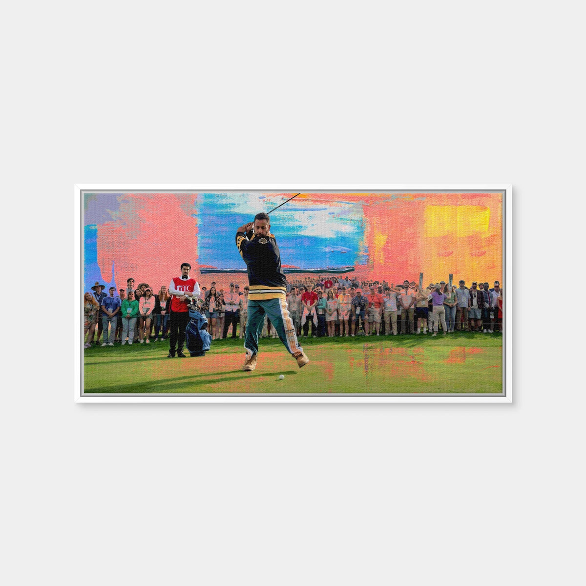 AUTO-MOCKUP WHITE | Happy Gilmore 2 | 1 Piece | White Framed Canvas | group=2x1