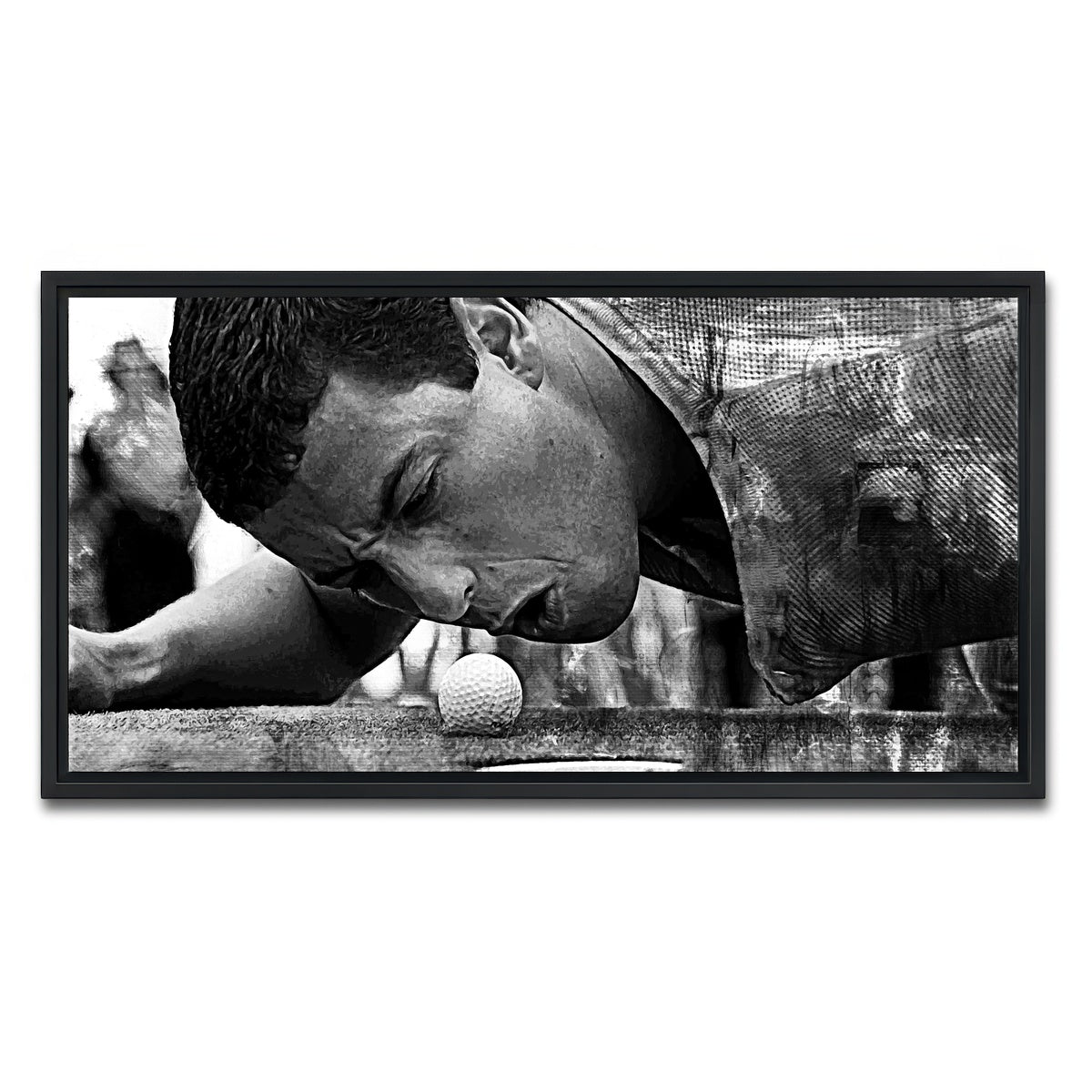 Happy Gilmore Grayscale Wall Art