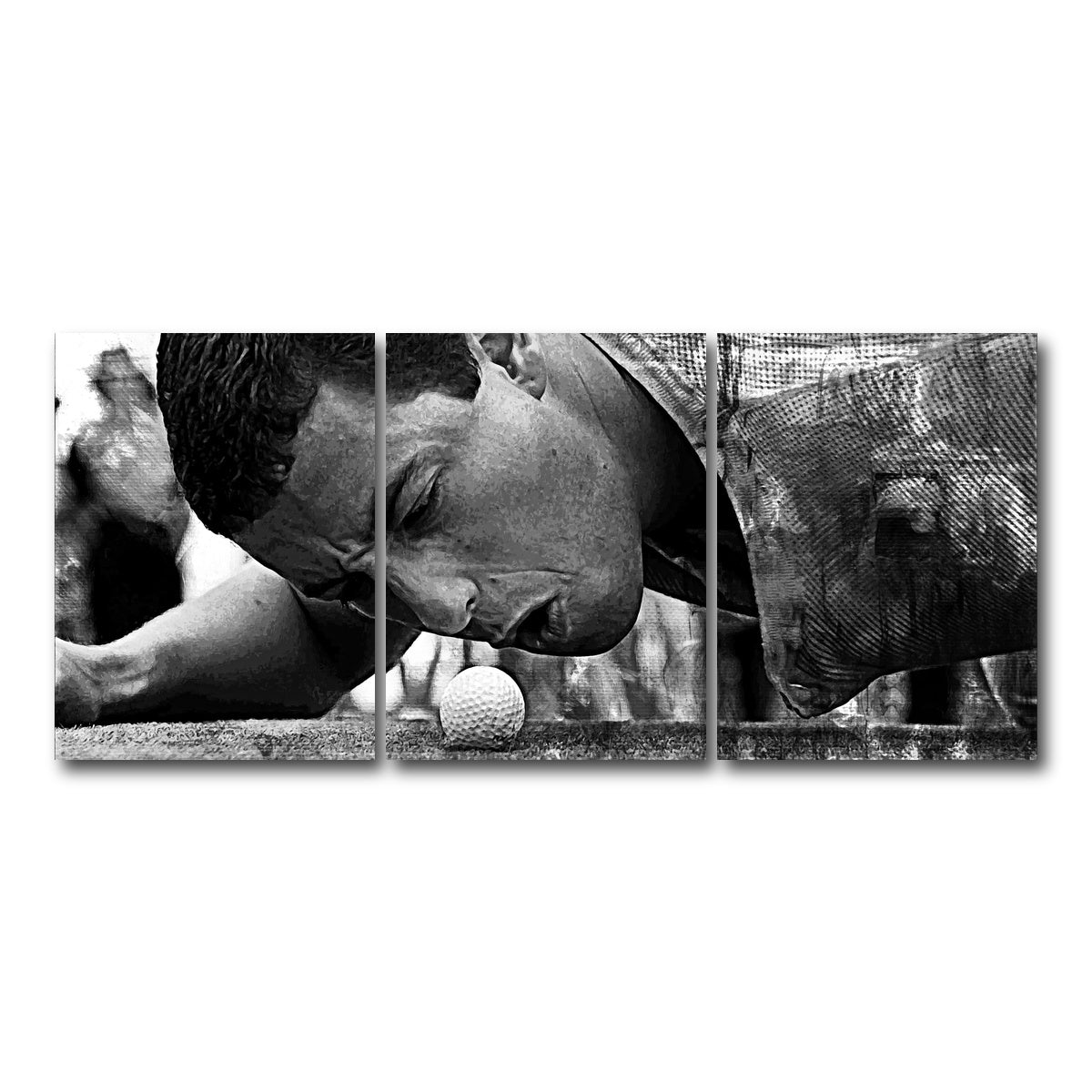 Happy Gilmore Grayscale Wall Art
