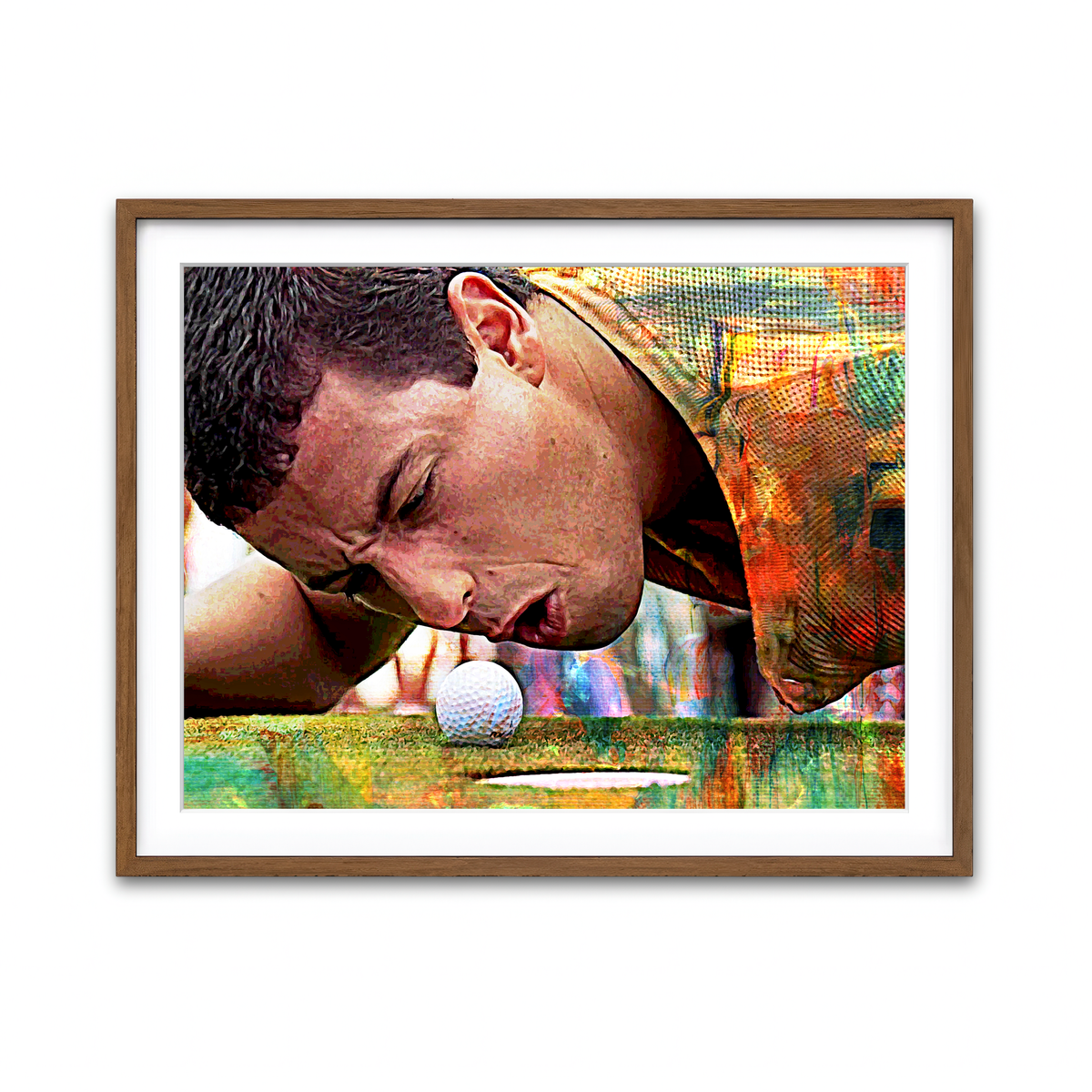 Framed Print 4x3 Walnut