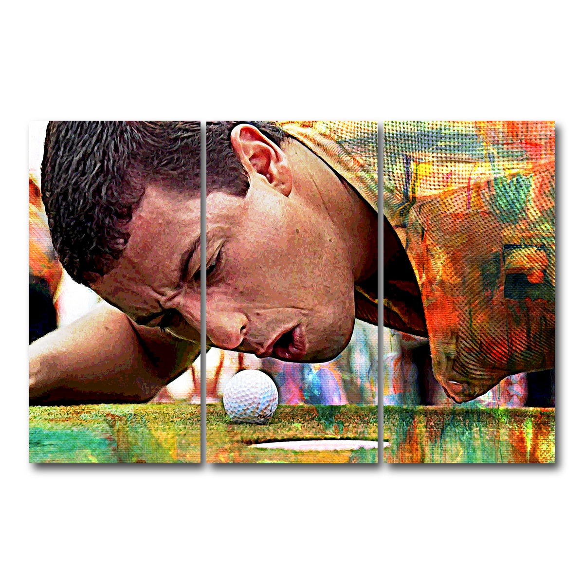 AUTO-MOCKUP WHITE | Happy Gilmore | 3 Piece | Gallery Wrapped | group=12x24