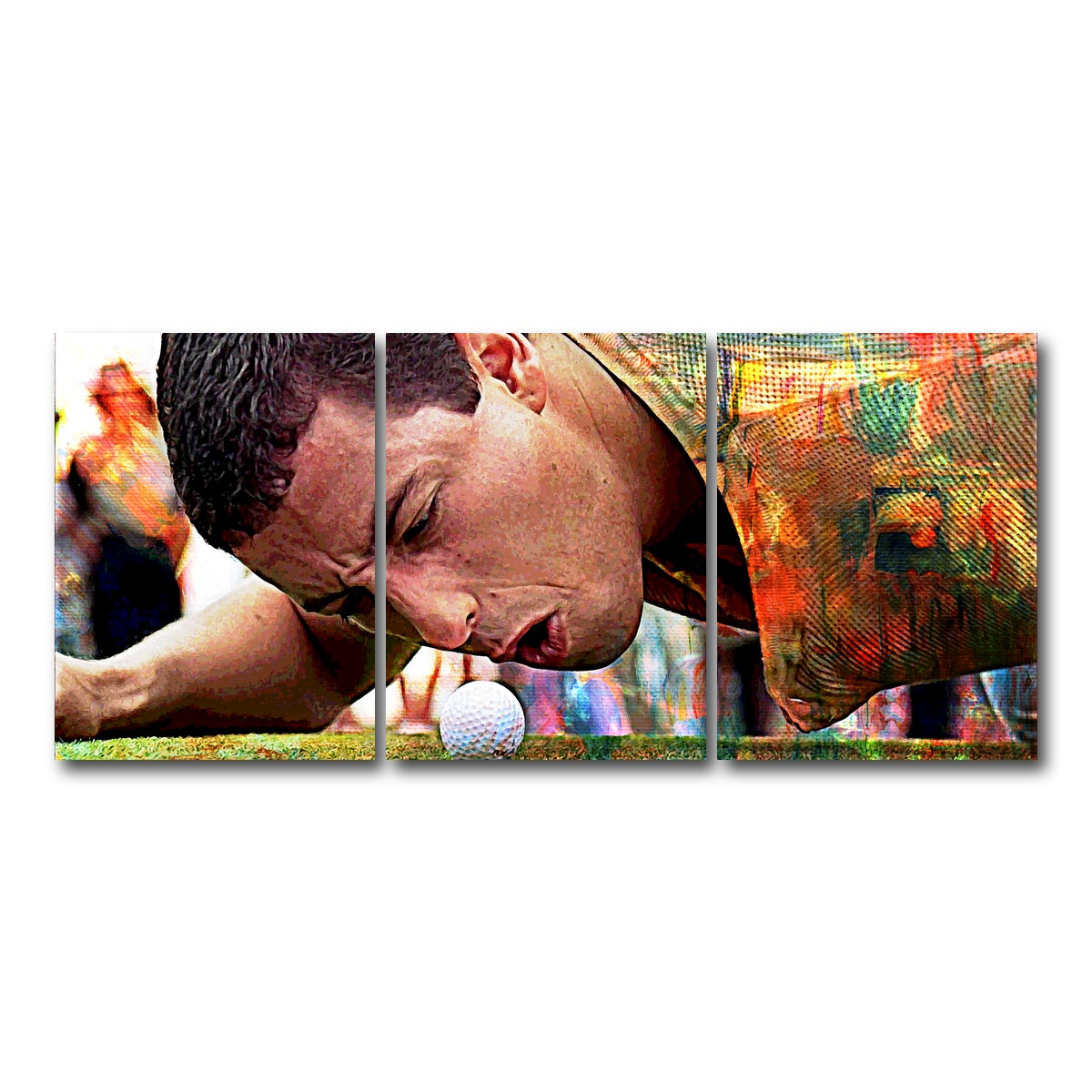 AUTO-MOCKUP WHITE | Happy Gilmore | 3 Piece | Gallery Wrapped | group=18x24