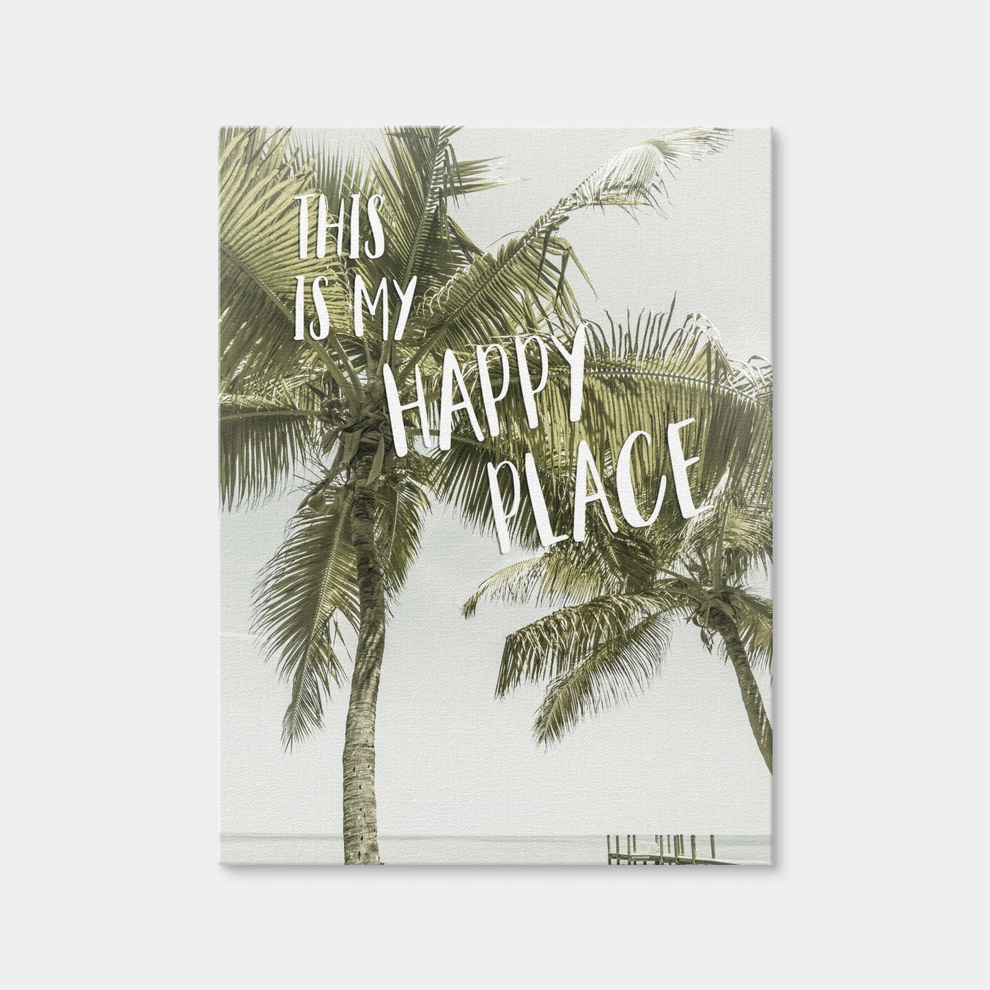 AUTO-MOCKUP WHITE | Happy Place | 1 Piece | Gallery Wrap Canvas | group=3x4