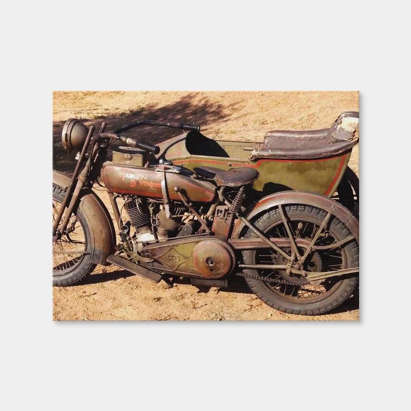 AUTO-MOCKUP WHITE | Harley Davidson 1919 | 1 Piece | Gallery Wrap Canvas | group=4x3
