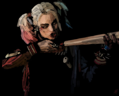 Harley Quinn Wall Art
