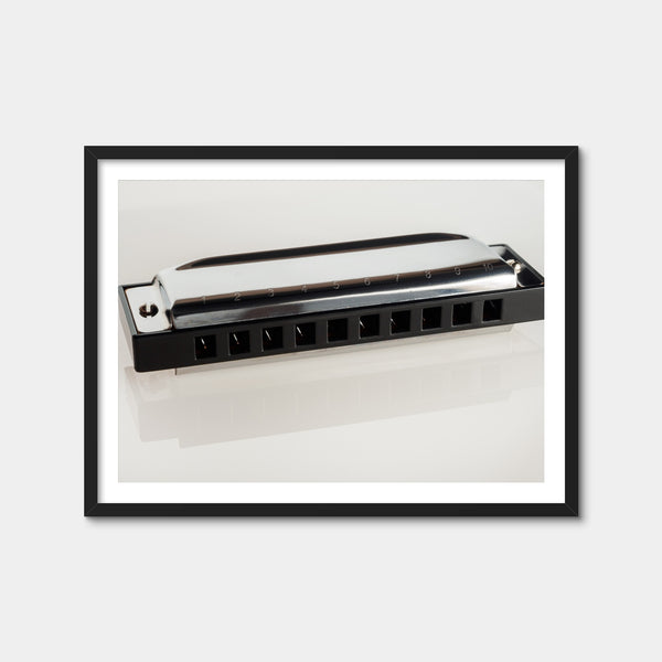 Harmonica Wall Art — Framed Print Format preview