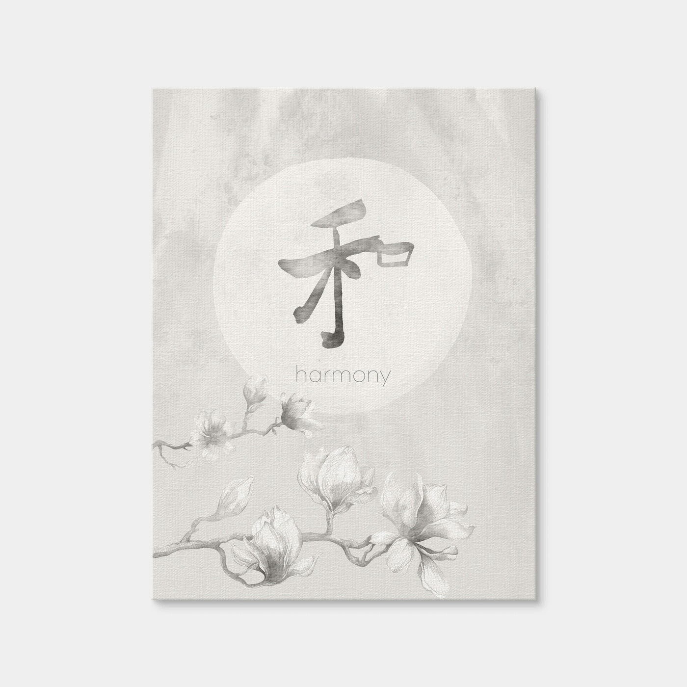 AUTO-MOCKUP WHITE | Harmony - Japandi Style | 1 Piece | Gallery Wrap Canvas | group=3x4