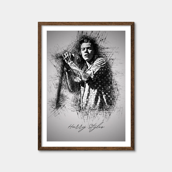 Harry Styles Wall Art — Framed Print Format preview