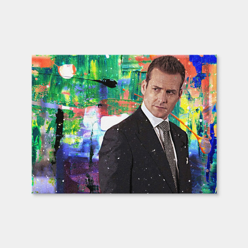 AUTO-MOCKUP WHITE | Harvey Specter | 1 Piece | Gallery Wrap Canvas | group=4x3