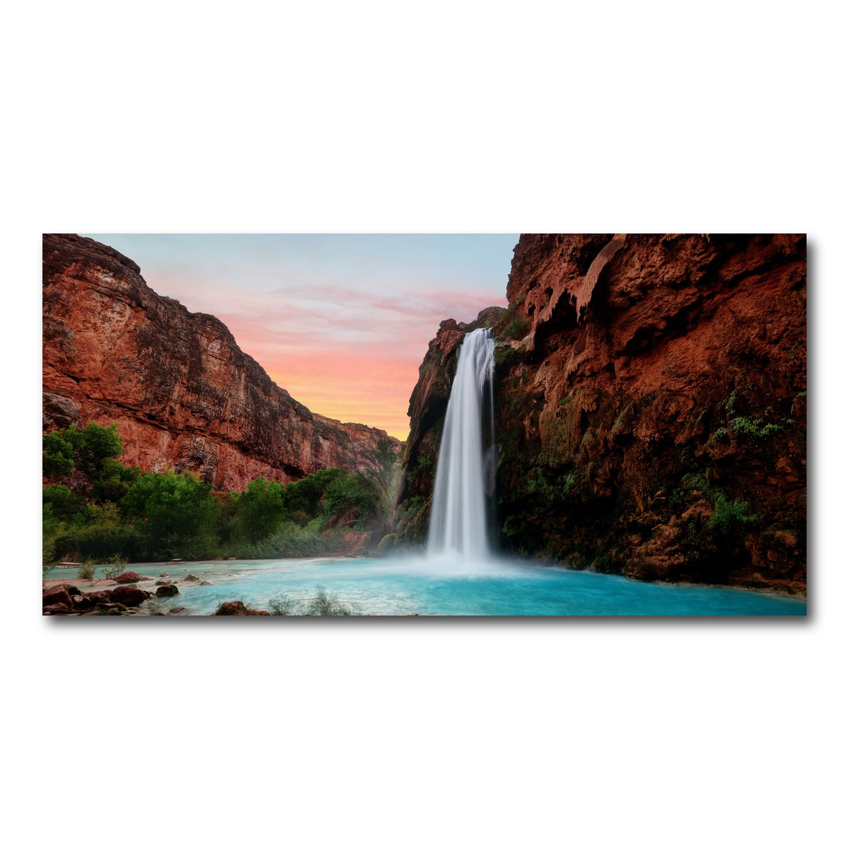 AUTO-MOCKUP WHITE | Havasu Falls | 1 Piece | Gallery Wrap Canvas | group=2x1