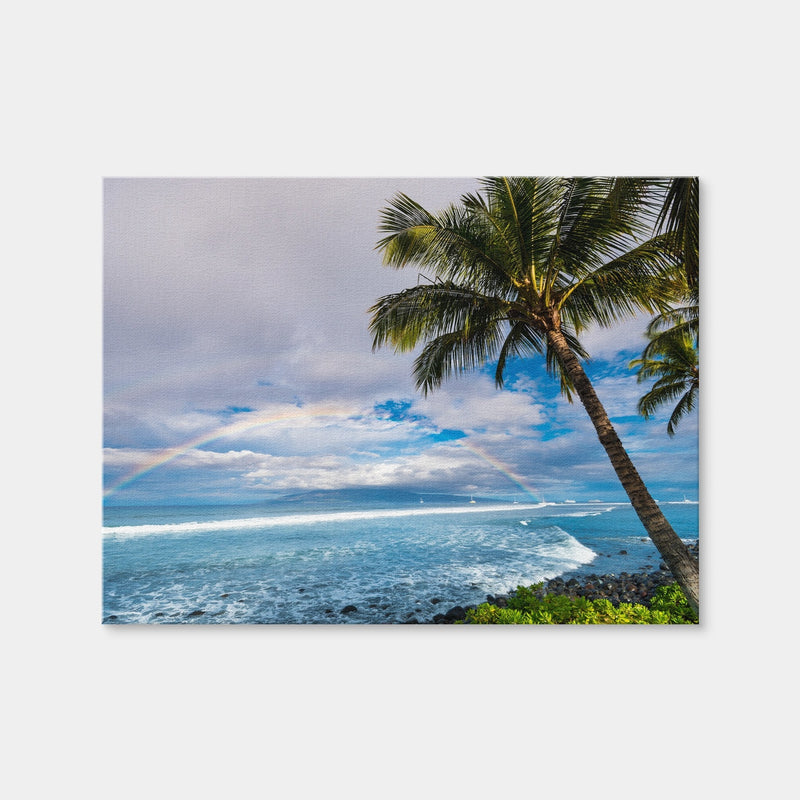 AUTO-MOCKUP WHITE | Hawaiian Landscape | 1 Piece | Gallery Wrap Canvas | group=4x3