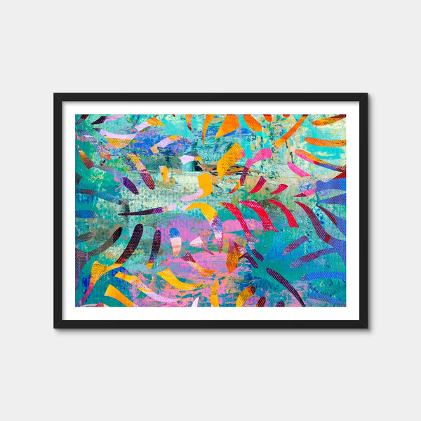 Hawaiian Palm Wall Art — Framed Print Format preview