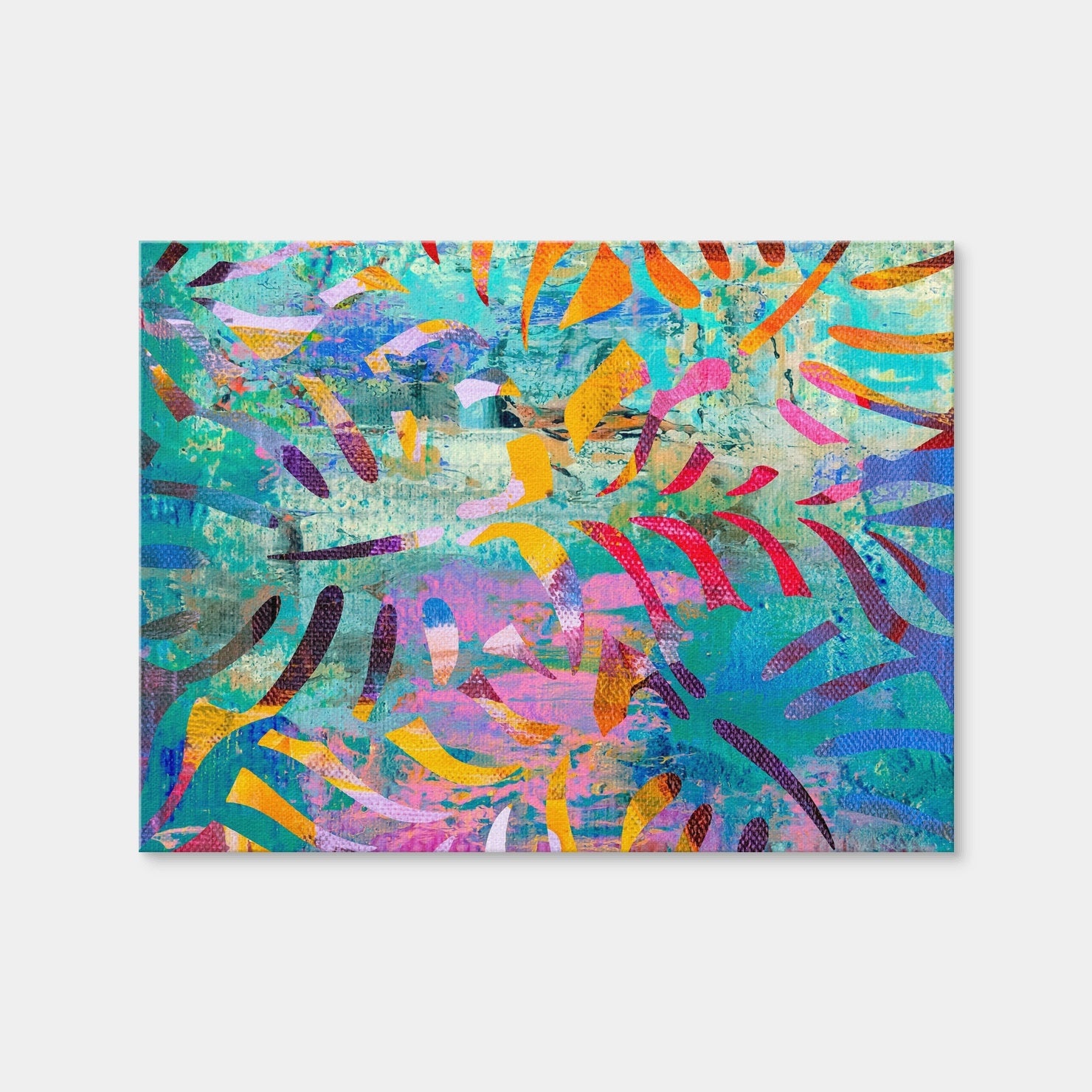 AUTO-MOCKUP WHITE | Hawaiian Palm | 1 Piece | Gallery Wrap | group=4x3
