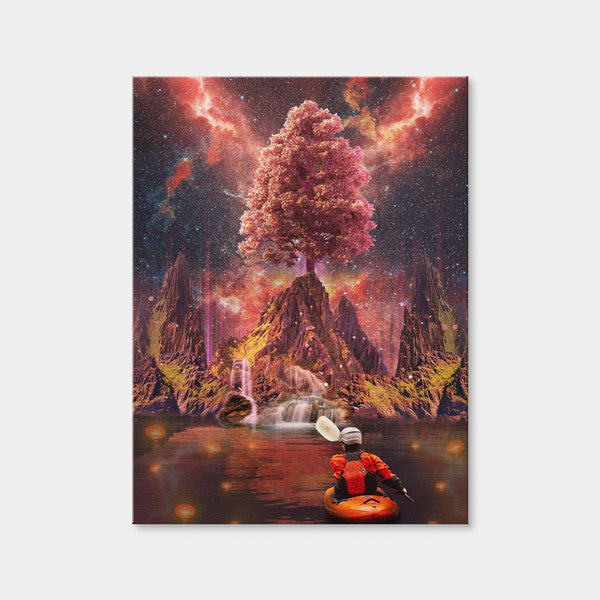 Healing Boat Wall Art — Canvas Wrap Format preview
