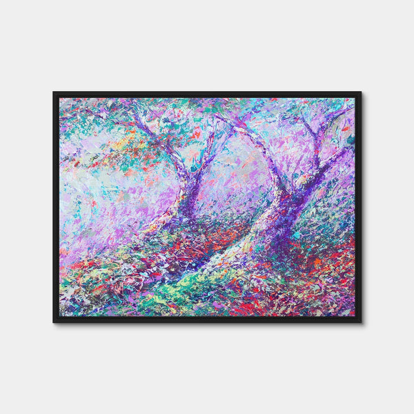 Healing Trees Wall Art — Framed Canvas Format preview