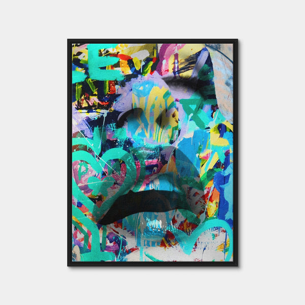Hearts Wall Art — Framed Canvas Format preview