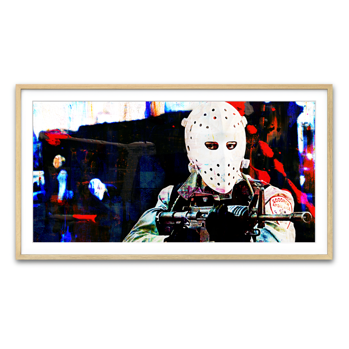 Framed Print 2x1 Natural