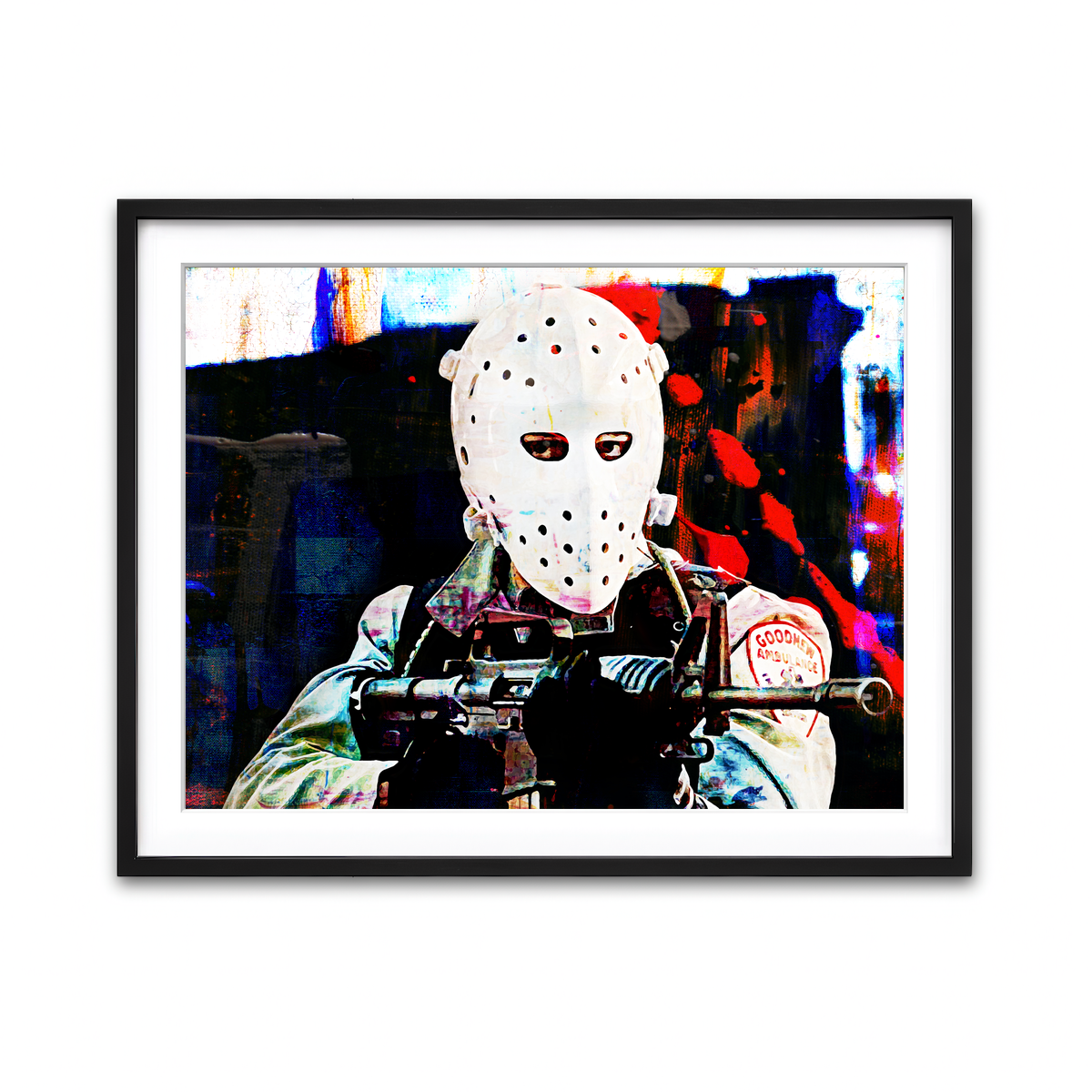 Framed Print 4x3 Black