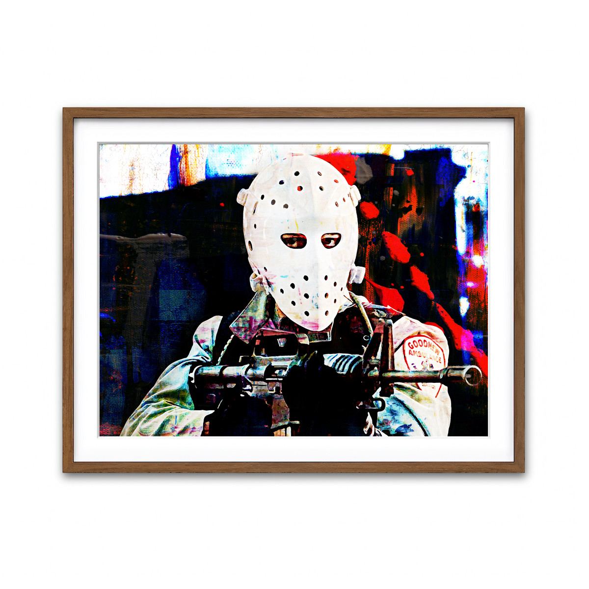 Framed Print 4x3 Walnut