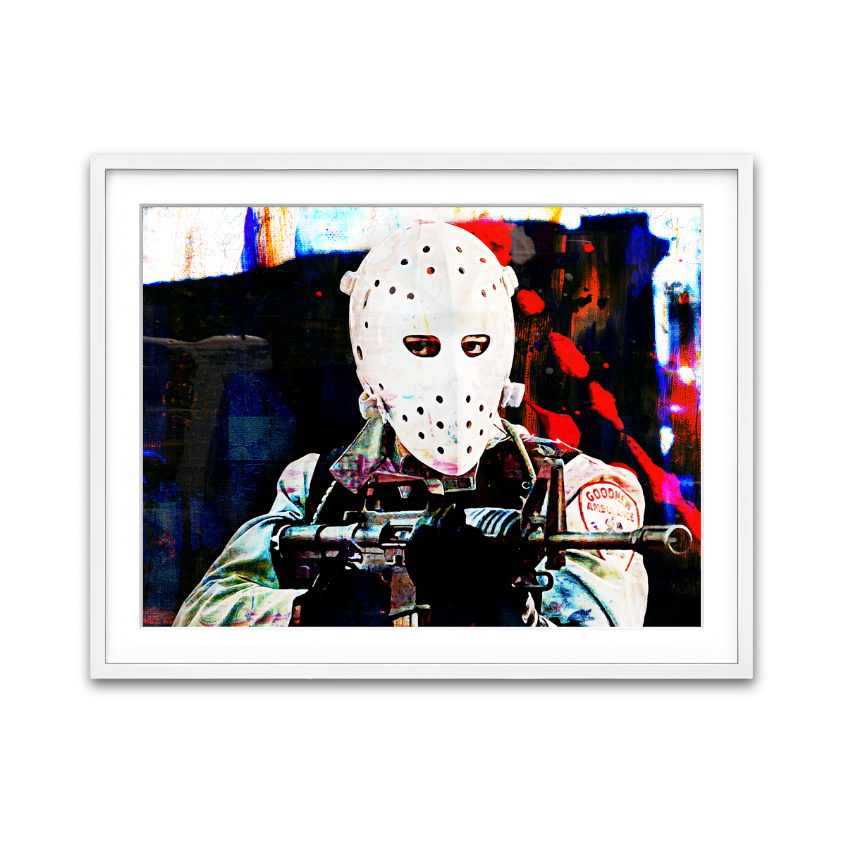 Framed Print 4x3 White