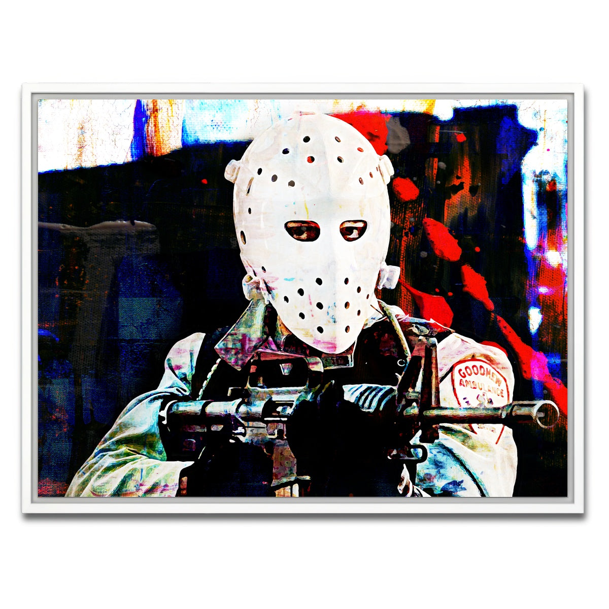 AUTO-MOCKUP WHITE | Heat - The Heist | 1 Piece | White Framed Canvas | group=4x3