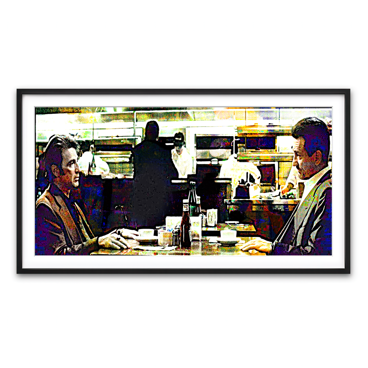 Framed Print 2x1 Black