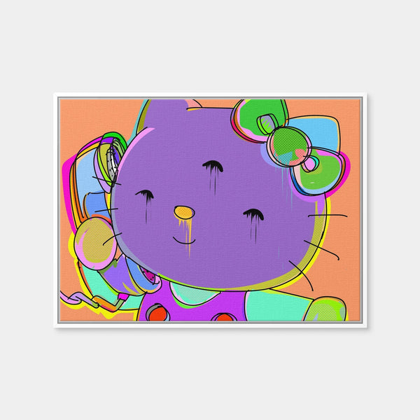 Hello Kitty Wall Art — Framed Canvas Format preview