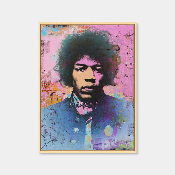 Hendrix Circles Wall Art — Framed Canvas Format preview