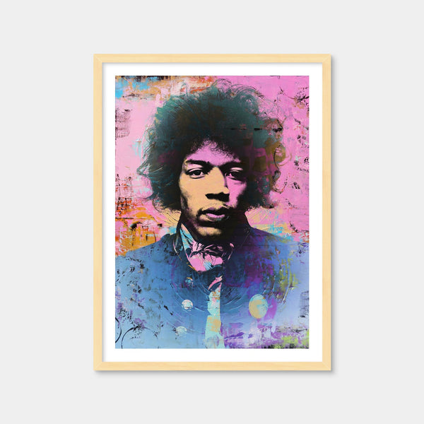Hendrix Circles Wall Art — Framed Print Format preview