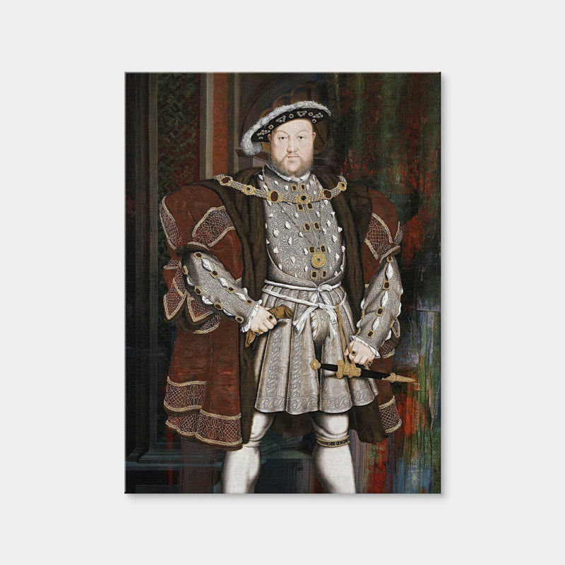 AUTO-MOCKUP WHITE | Henry VIII | 1 Piece | Gallery Wrap Canvas | group=3x4