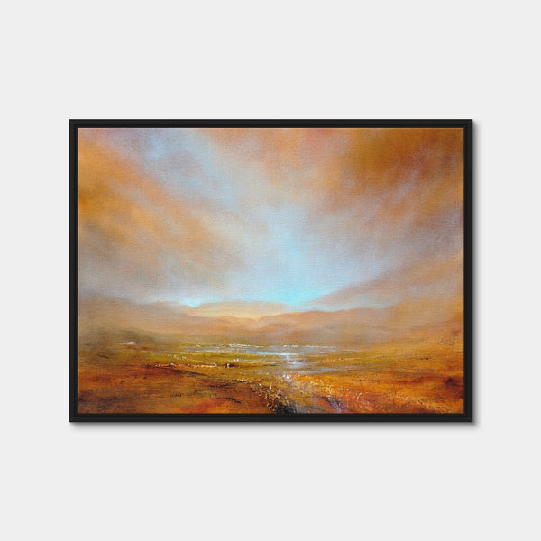 Herbstliches Licht Wall Art — Framed Canvas Format preview