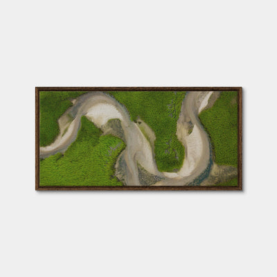 AUTO-MOCKUP WHITE | Here Until Tomorrow | 1 Piece | Walnut Framed Canvas | group=2x1