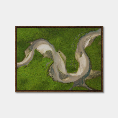 AUTO-MOCKUP WHITE | Here Until Tomorrow | 1 Piece | Walnut Framed Canvas | group=4x3