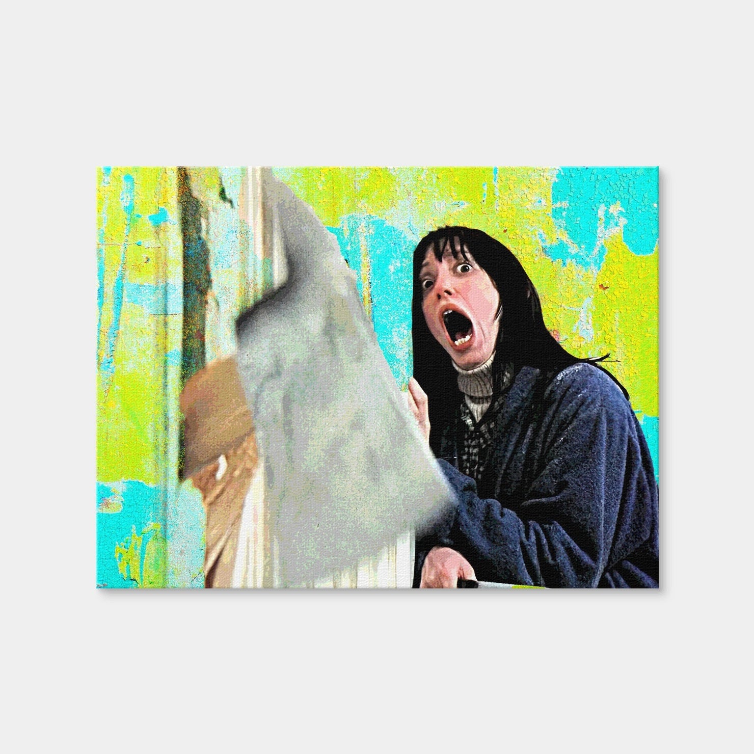 AUTO-MOCKUP WHITE | Here's Johnny | 1 Piece | Gallery Wrap Canvas | group=4x3