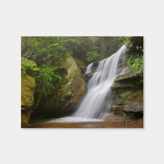 AUTO-MOCKUP WHITE | Hidden Falls in Hocking Hills | 1 Piece | Gallery Wrap Canvas | group=4x3