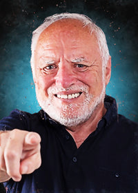 Hide The Pain Harold Wall Art