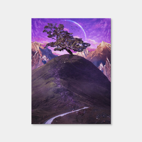 Hill Wall Art — Canvas Wrap Format preview