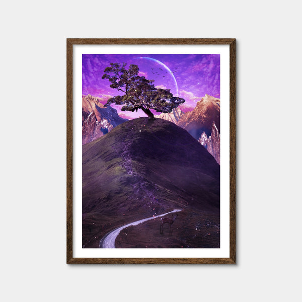 Hill Wall Art — Framed Print Format preview