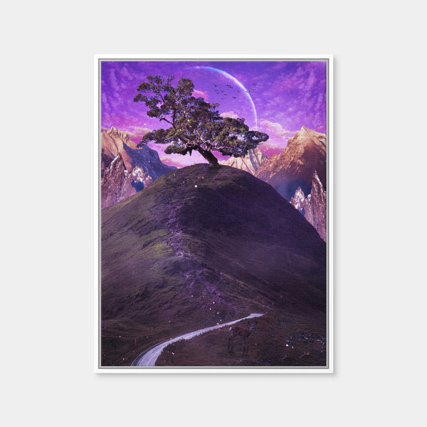 Hill Wall Art — Framed Canvas Format preview