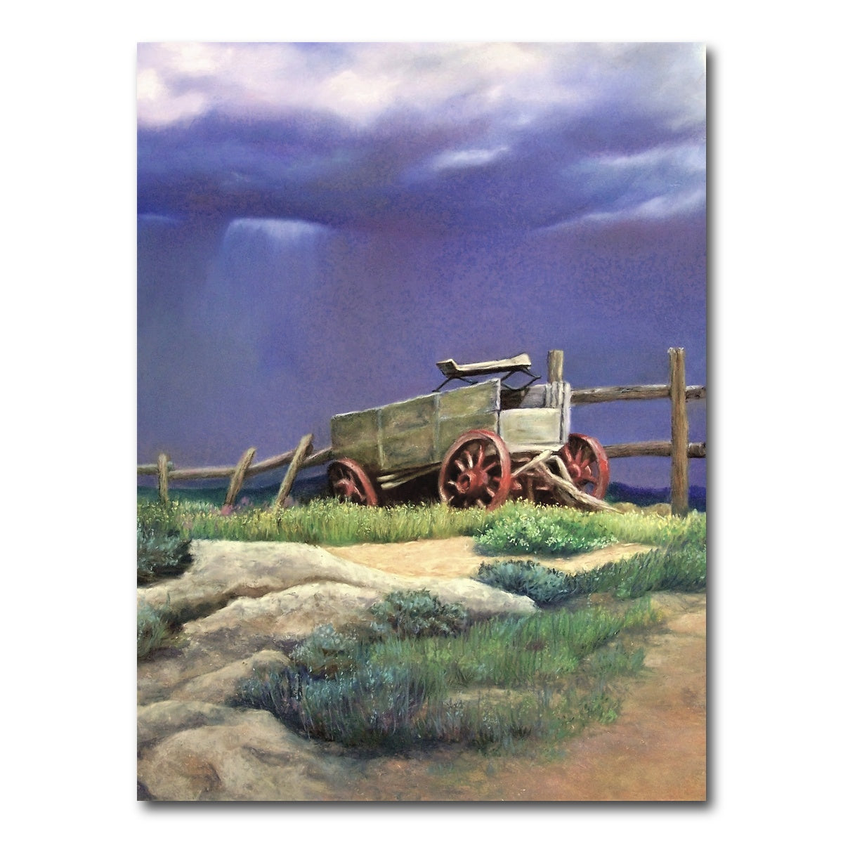 AUTO-MOCKUP WHITE | Hilltop Wagon | 1 Piece | Gallery Wrap Canvas | group=3x4