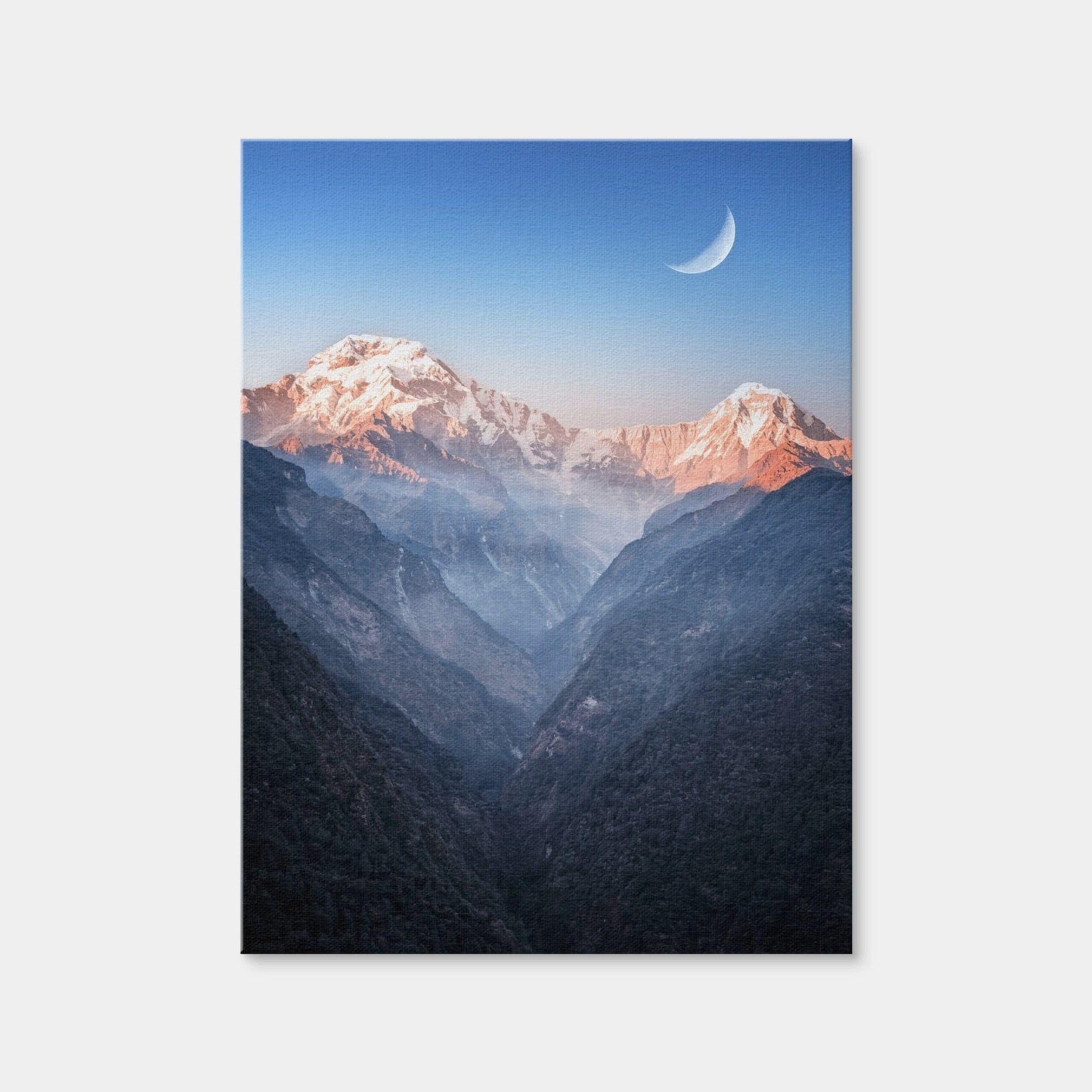 AUTO-MOCKUP WHITE | Himalayan Moonrise | 1 Piece | Gallery Wrap Canvas | group=3x4