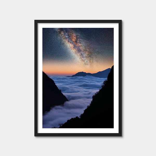 Himalayan Night Wall Art — Framed Print Format preview