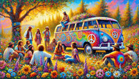 Hippie Life Wall Art