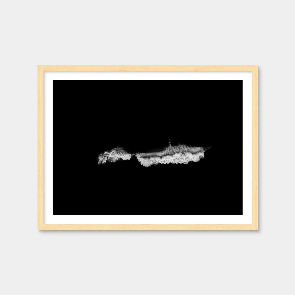 AUTO-MOCKUP WHITE | Hold | 1 Piece | Natural Framed Print | group=4x3